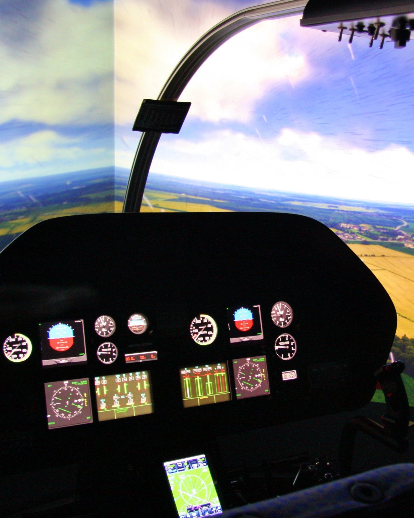 Helicopter Simulator Flight